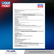 Liqui Moly DPF/GPF Cleaner 300ml Diesel & Petrol Engine Particulate Filter 21969